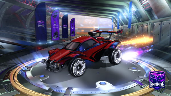A Rocket League car design from CRYPTONSAB