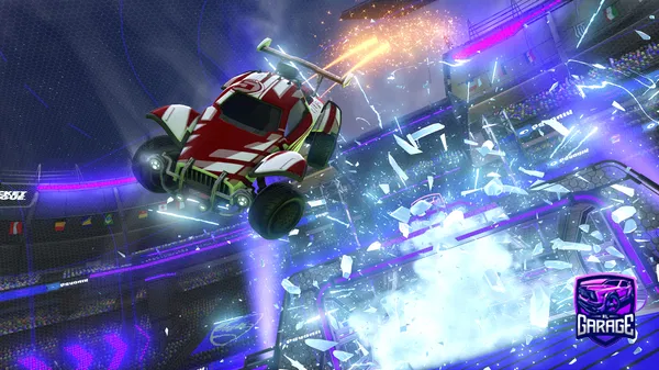 A Rocket League car design from itsR0N1