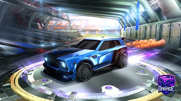 A Rocket League car design from DunnitRL_on_YT