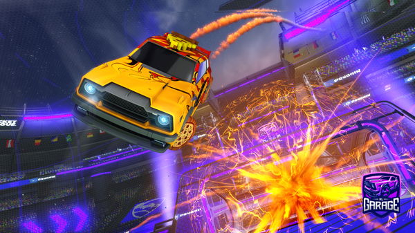 A Rocket League car design from blinKAlliance