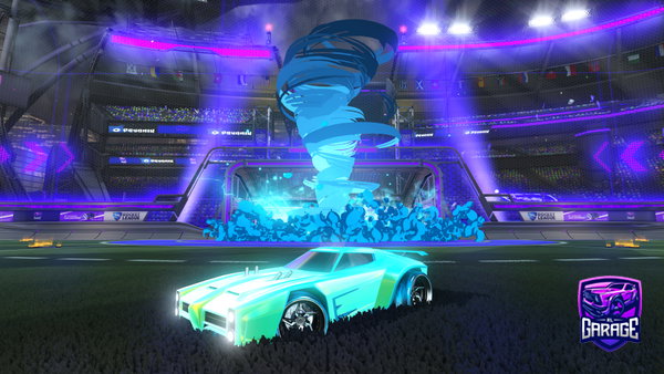 A Rocket League car design from Bussinwithrizz