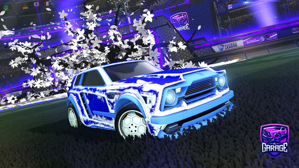 A Rocket League car design from Spitze-Kreis