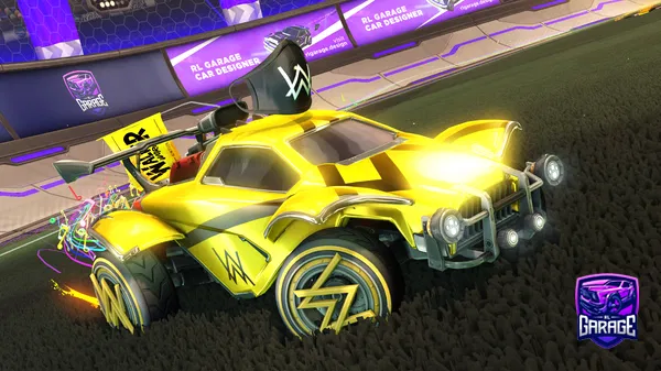 A Rocket League car design from Gizmoutatime