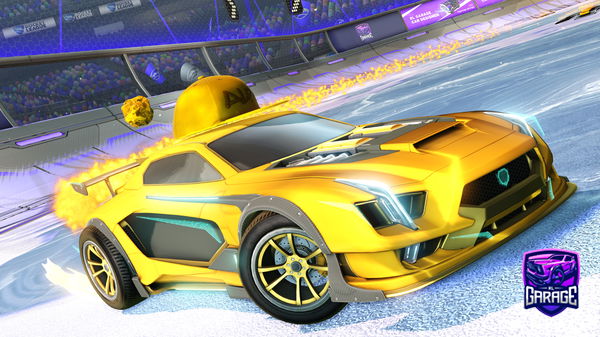 A Rocket League car design from Jochen75