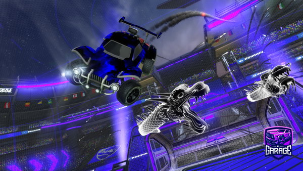 A Rocket League car design from HydroXP07