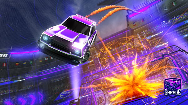 A Rocket League car design from Laschwappen2