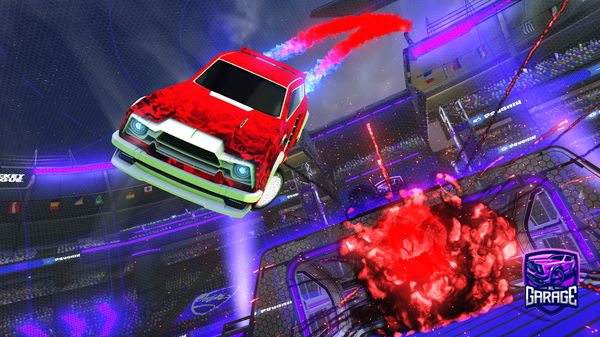 A Rocket League car design from cosmos69