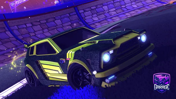 A Rocket League car design from supERin06