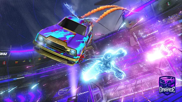 A Rocket League car design from Lonestar66613