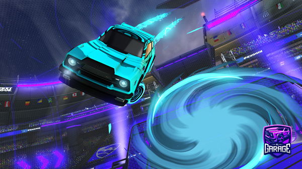 A Rocket League car design from Zo4sh0