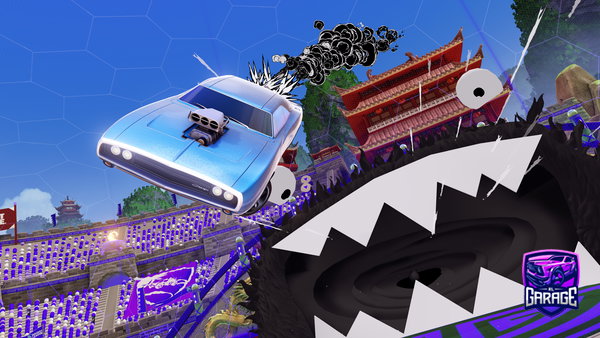 A Rocket League car design from saantiagolira