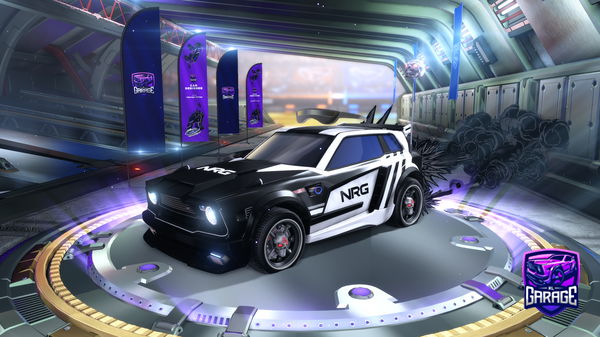 A Rocket League car design from Cryptonium90