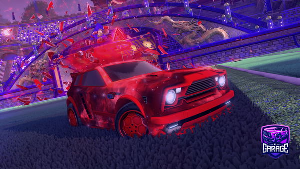 A Rocket League car design from ChadMan8624