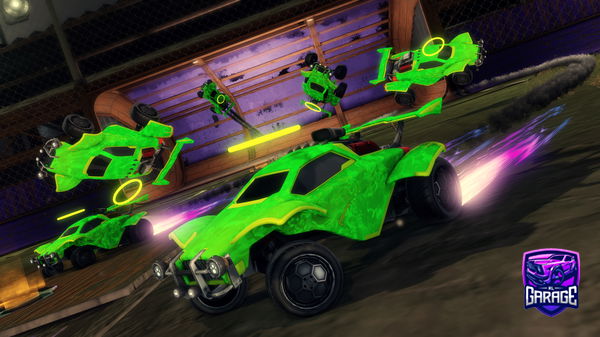 A Rocket League car design from unluckyy