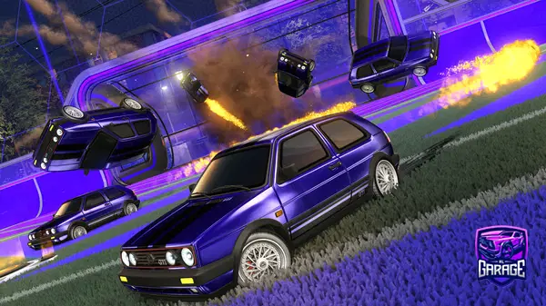 A Rocket League car design from Venca007