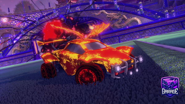 A Rocket League car design from YT_FTLOYD