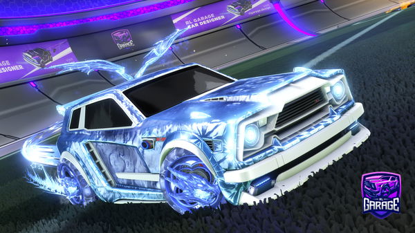 A Rocket League car design from Zxtos