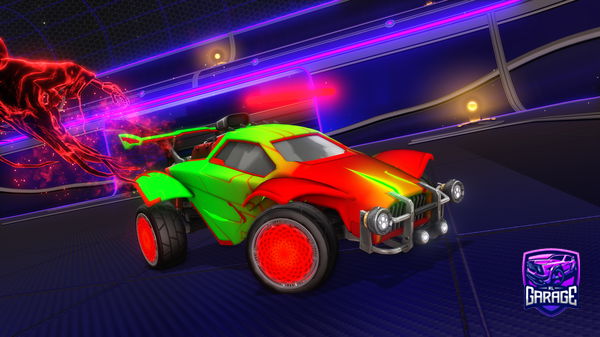 A Rocket League car design from speedyluquetxx