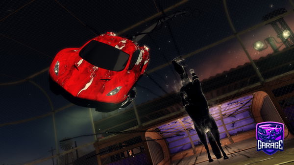 A Rocket League car design from Tenchoxdd