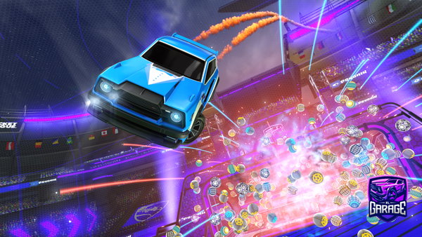 A Rocket League car design from Abi12