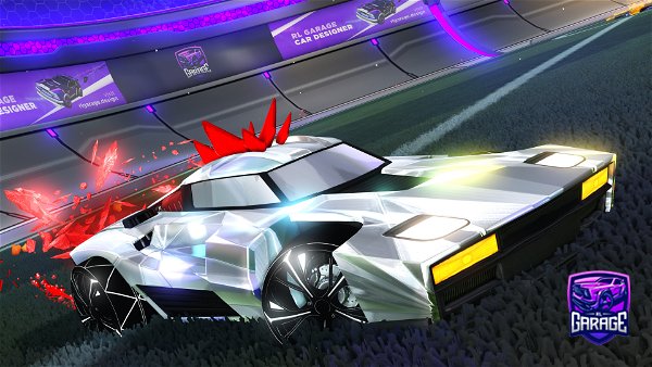 A Rocket League car design from Macgee