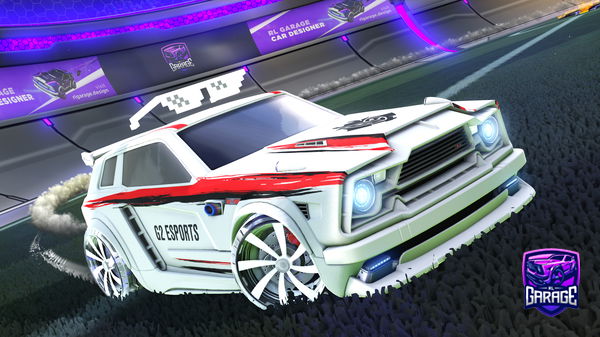A Rocket League car design from Se7en_Evxlusion_
