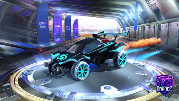 A Rocket League car design from Oxji2
