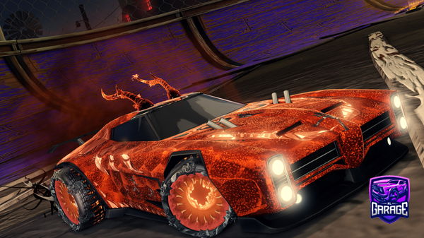 A Rocket League car design from SuperMommy