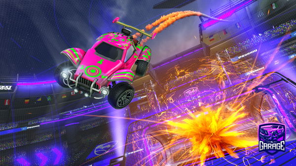 A Rocket League car design from Dizzzay67