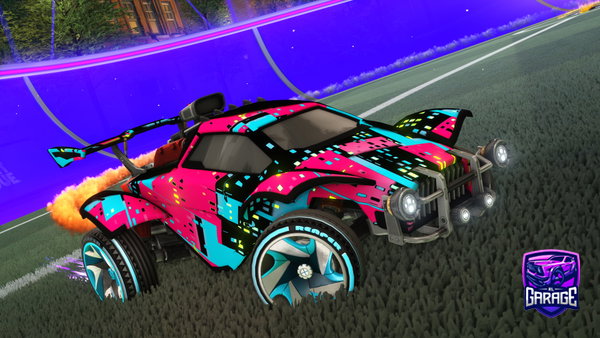 A Rocket League car design from beatking9