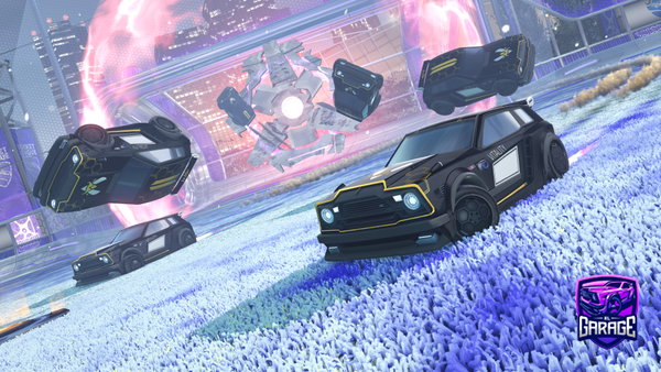 A Rocket League car design from Wizzowiwb