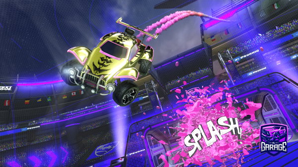 A Rocket League car design from Eazyfirst