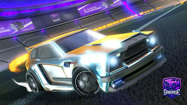 A Rocket League car design from MydNight_RL
