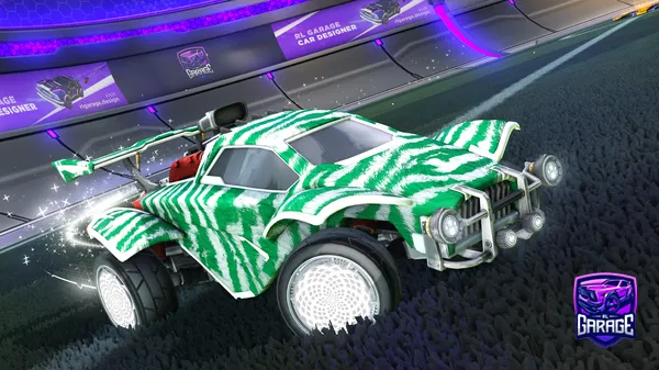 A Rocket League car design from sanchopanza07