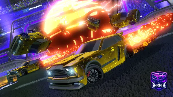 A Rocket League car design from RLGarage