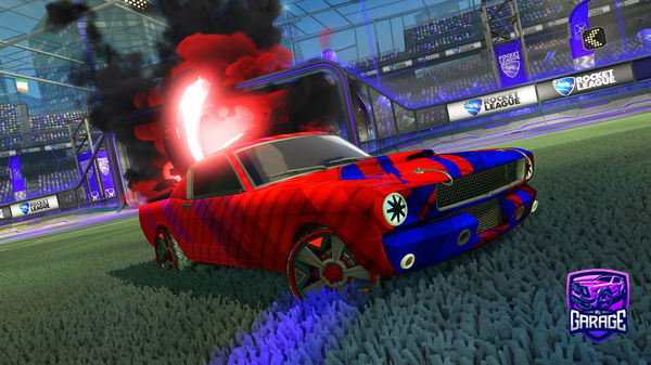 A Rocket League car design from lleidd