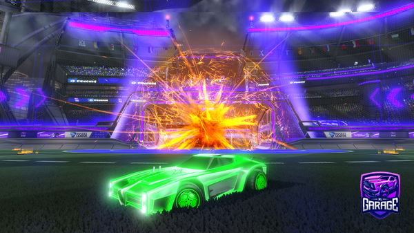 A Rocket League car design from Likezer