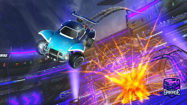 A Rocket League car design from RodSlinger