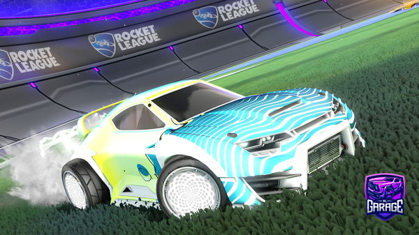 A Rocket League car design from 1akerrr