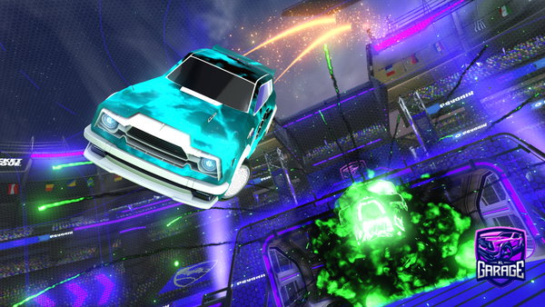 A Rocket League car design from Finnwantsugaa