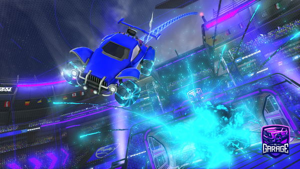 A Rocket League car design from CDaFunk