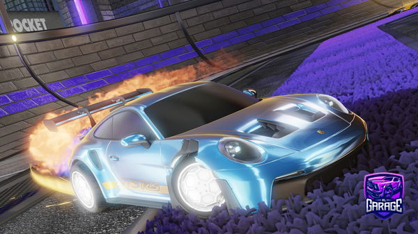 A Rocket League car design from TLR_Phnx