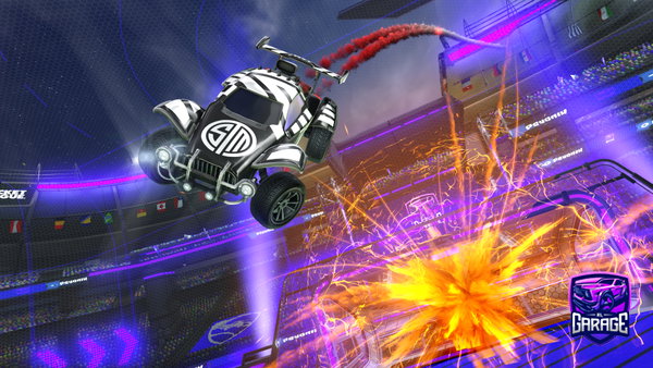 A Rocket League car design from Fnny