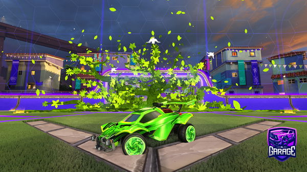 A Rocket League car design from toxnado