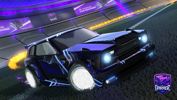 A Rocket League car design from No4k60