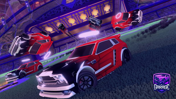 A Rocket League car design from SkyShadox