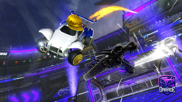 A Rocket League car design from kakao-sxm