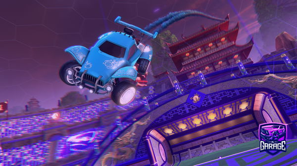 A Rocket League car design from ilikecat