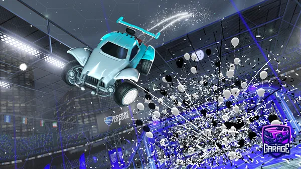 A Rocket League car design from Mariosept07