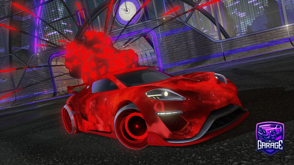 A Rocket League car design from Bass-T2780